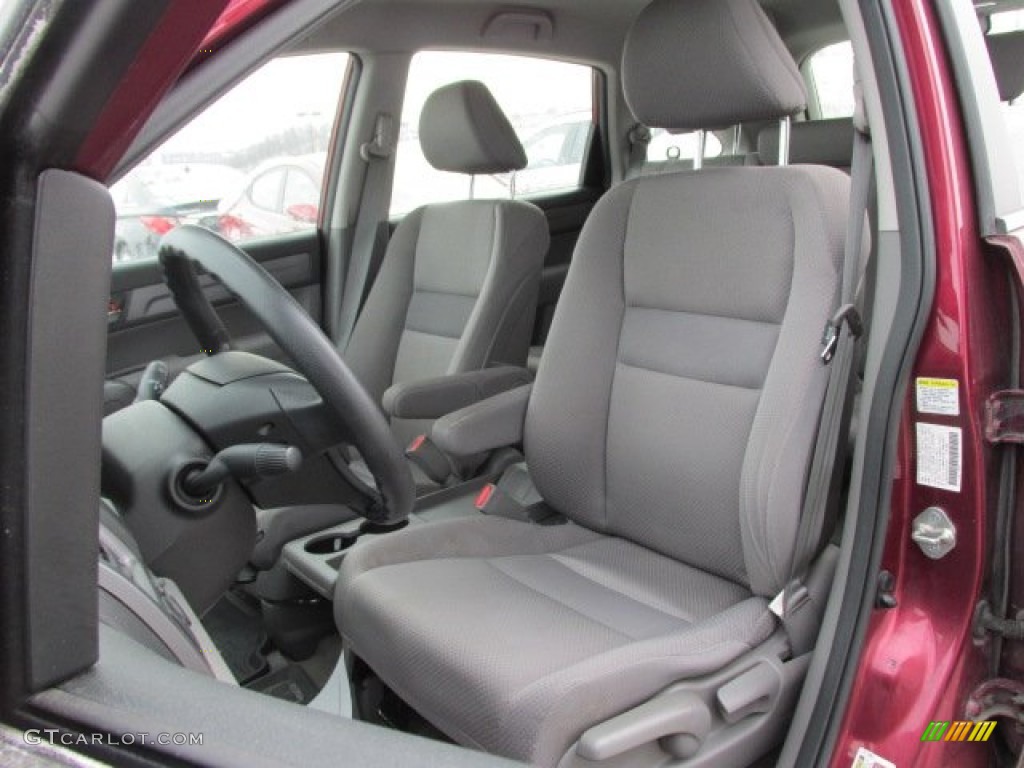 2008 CR-V LX 4WD - Tango Red Pearl / Gray photo #12