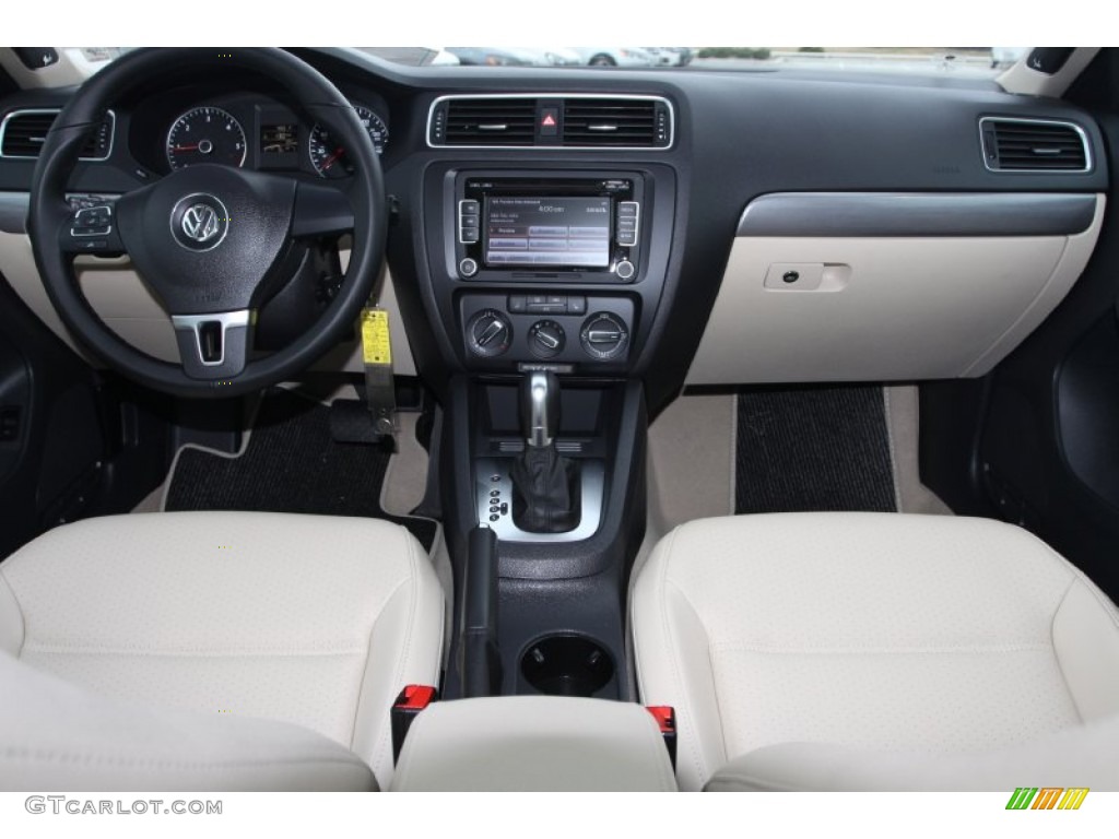 2014 Jetta TDI Sedan - Tempest Blue Metallic / Cornsilk Beige photo #29