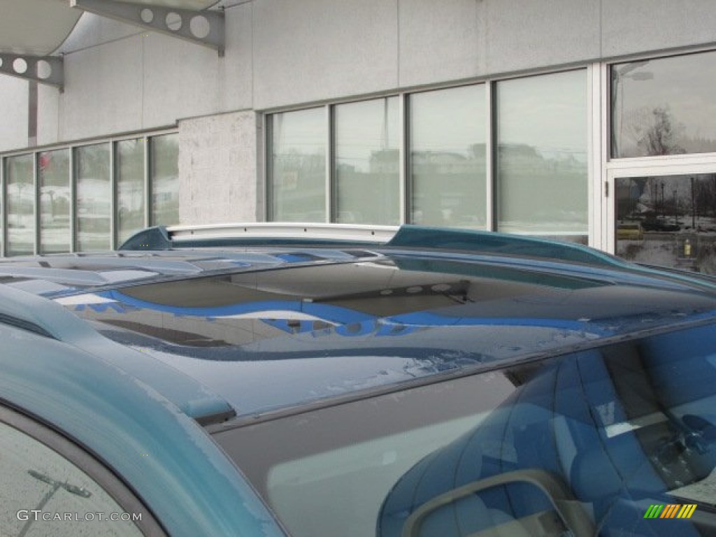 2007 Equinox LT AWD - Bermuda Green Metallic / Light Gray photo #4