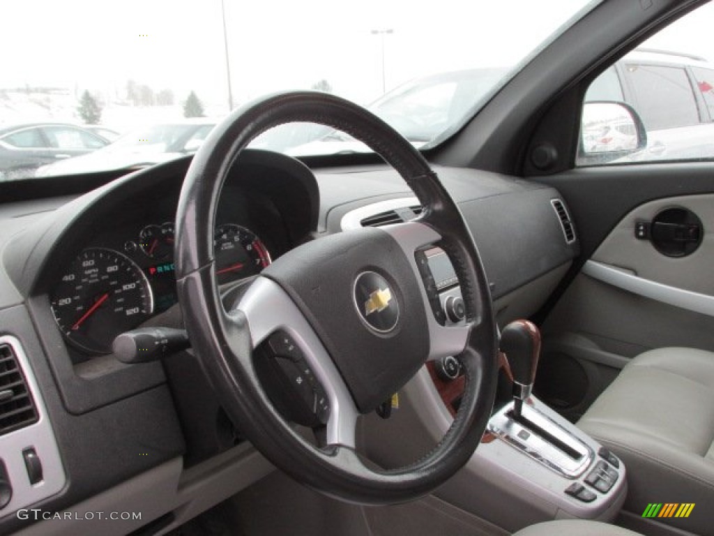 2007 Equinox LT AWD - Bermuda Green Metallic / Light Gray photo #11