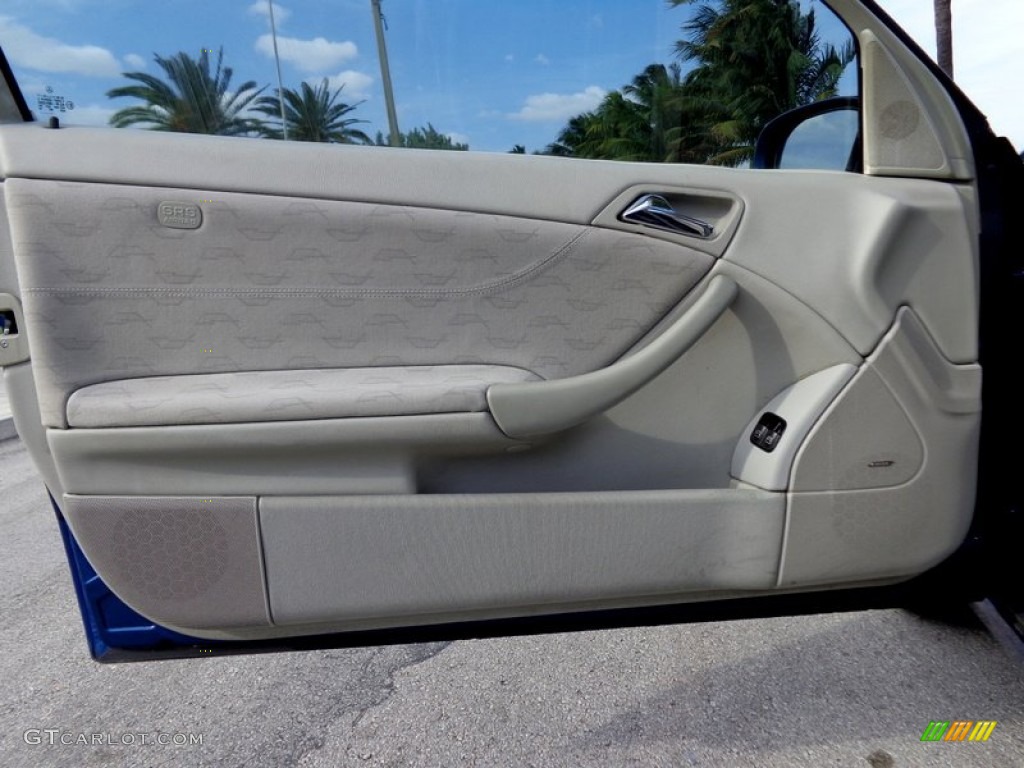 2002 Mercedes-Benz C 230 Kompressor Coupe Oyster Door Panel Photo #90221477