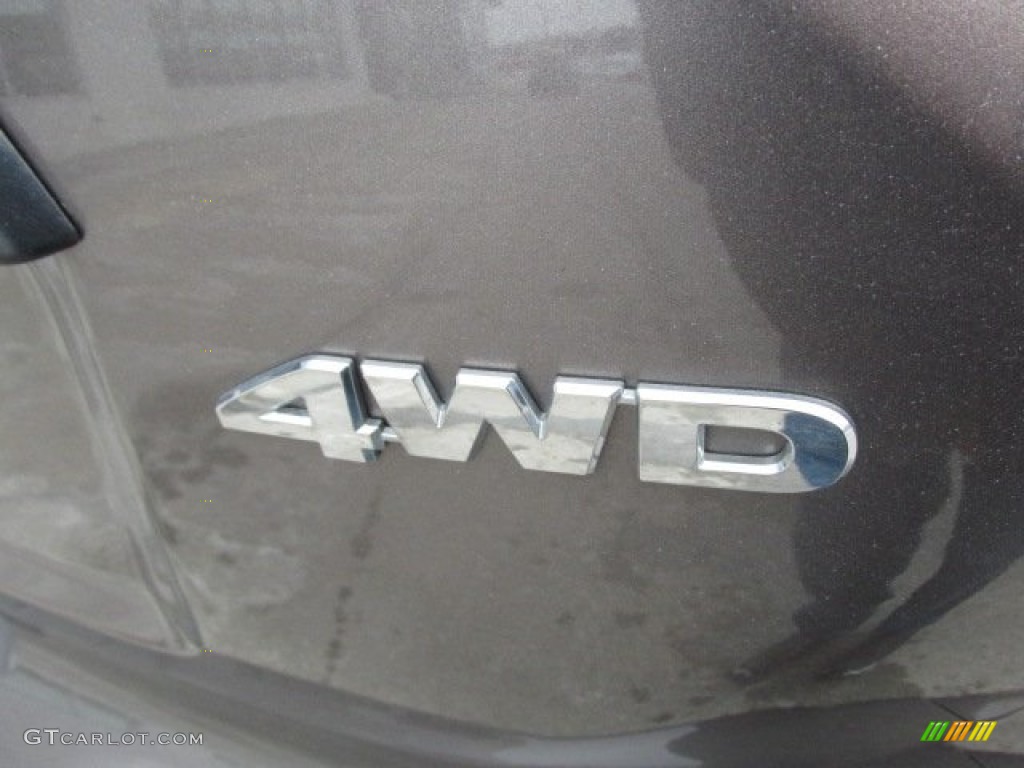 2011 CR-V LX 4WD - Urban Titanium Metallic / Black photo #9