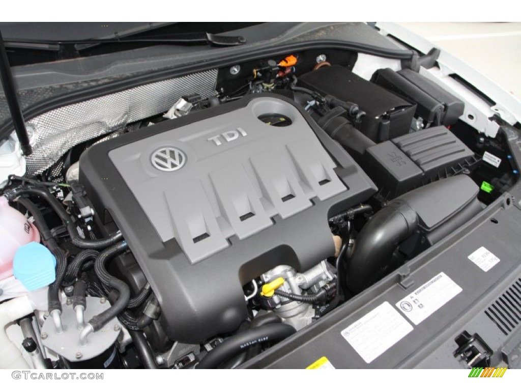 2014 Volkswagen Passat TDI SE 2.0 Liter TDI DOHC 16-Valve Turbo-Diesel 4 Cylinder Engine Photo #90222566