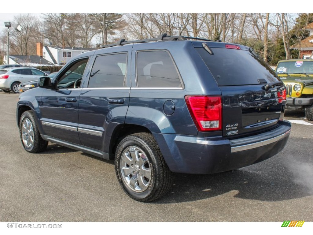 Modern Blue Pearl 2009 Jeep Grand Cherokee Limited 4x4 Exterior Photo #90223061