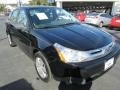 2011 Ebony Black Ford Focus S Sedan  photo #1