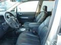 2007 Mitsubishi Endeavor Black Interior Front Seat Photo