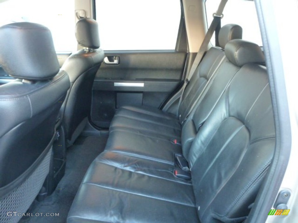 2007 Mitsubishi Endeavor SE AWD Rear Seat Photos
