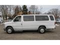 2013 Oxford White Ford E Series Van E350 XLT Extended Passenger  photo #3