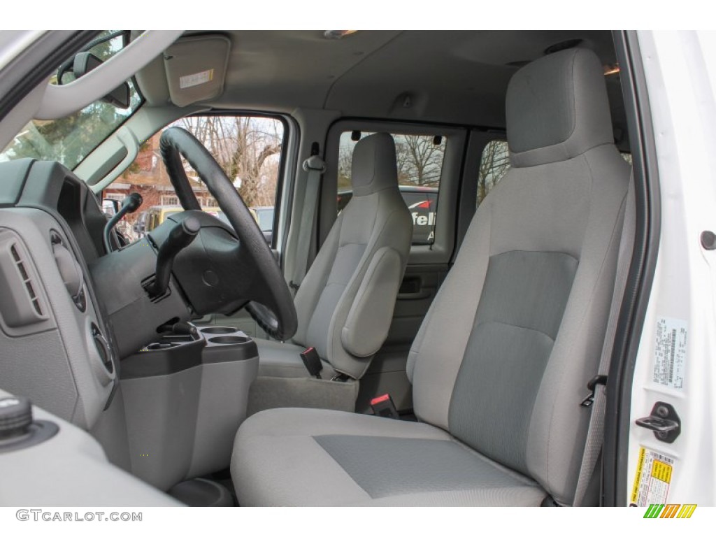 2013 E Series Van E350 XLT Extended Passenger - Oxford White / Medium Flint photo #12