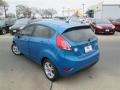 2014 Blue Candy Ford Fiesta SE Hatchback  photo #3