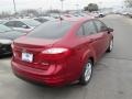 Ruby Red - Fiesta SE Sedan Photo No. 5