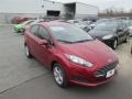 Ruby Red - Fiesta SE Sedan Photo No. 7