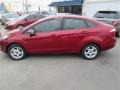 Ruby Red - Fiesta SE Sedan Photo No. 3