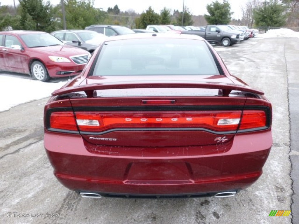 2014 Charger R/T Plus 100th Anniversary Edition - High Octane Red Pearl / Anniversary Black/Foundry Black with Cloud Overprint photo #7