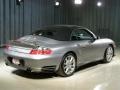 2005 GT Silver Metallic Porsche 911 Turbo S Cabriolet  photo #2