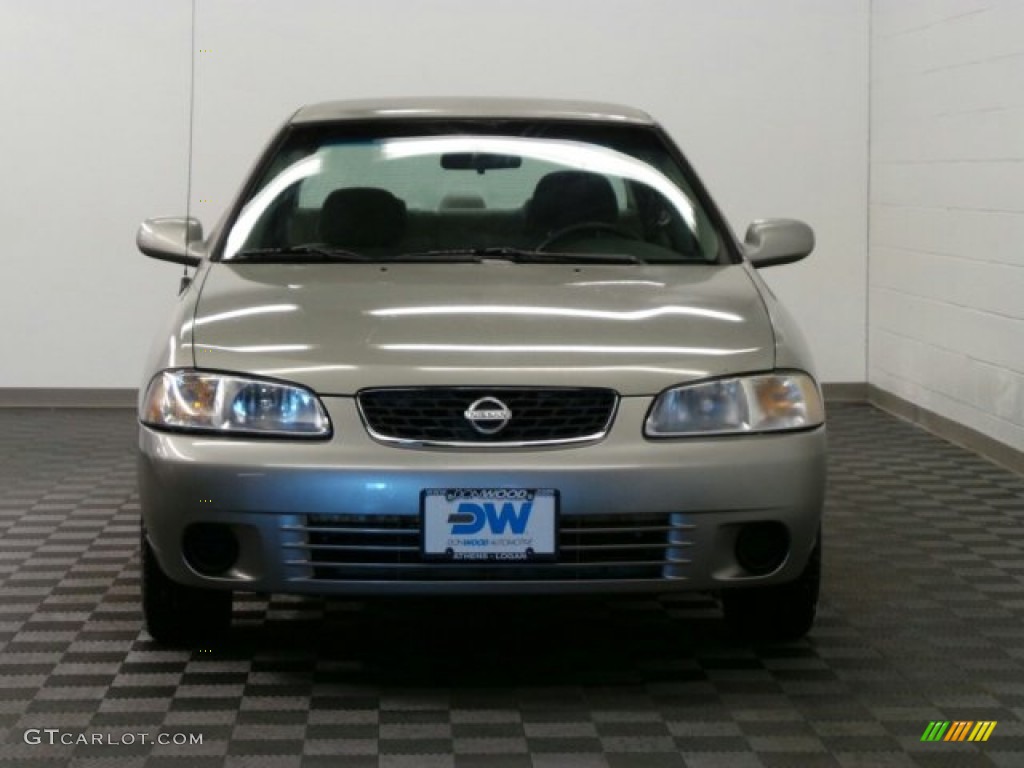 2003 Sentra XE - Radium Gray / Stone Gray photo #2