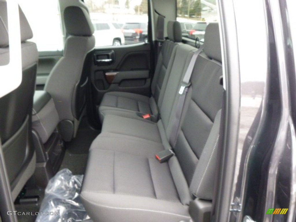 2014 GMC Sierra 1500 SLE Double Cab 4x4 Rear Seat Photo #90230747