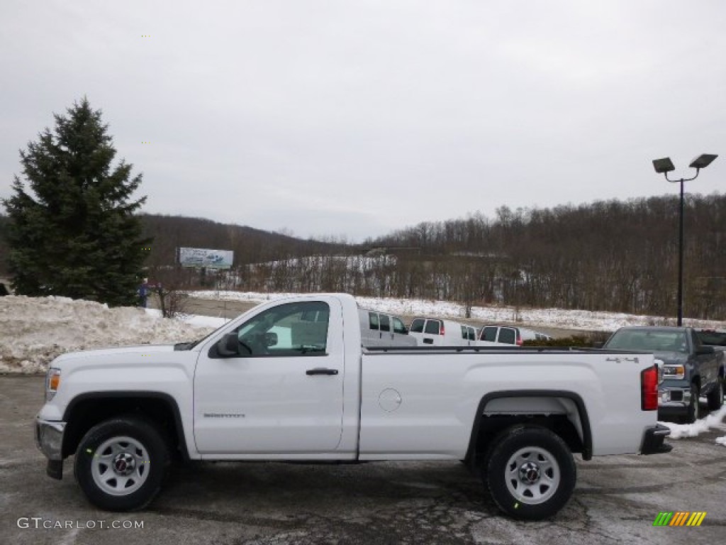 Summit White 2014 GMC Sierra 1500 Regular Cab 4x4 Exterior Photo #90231260