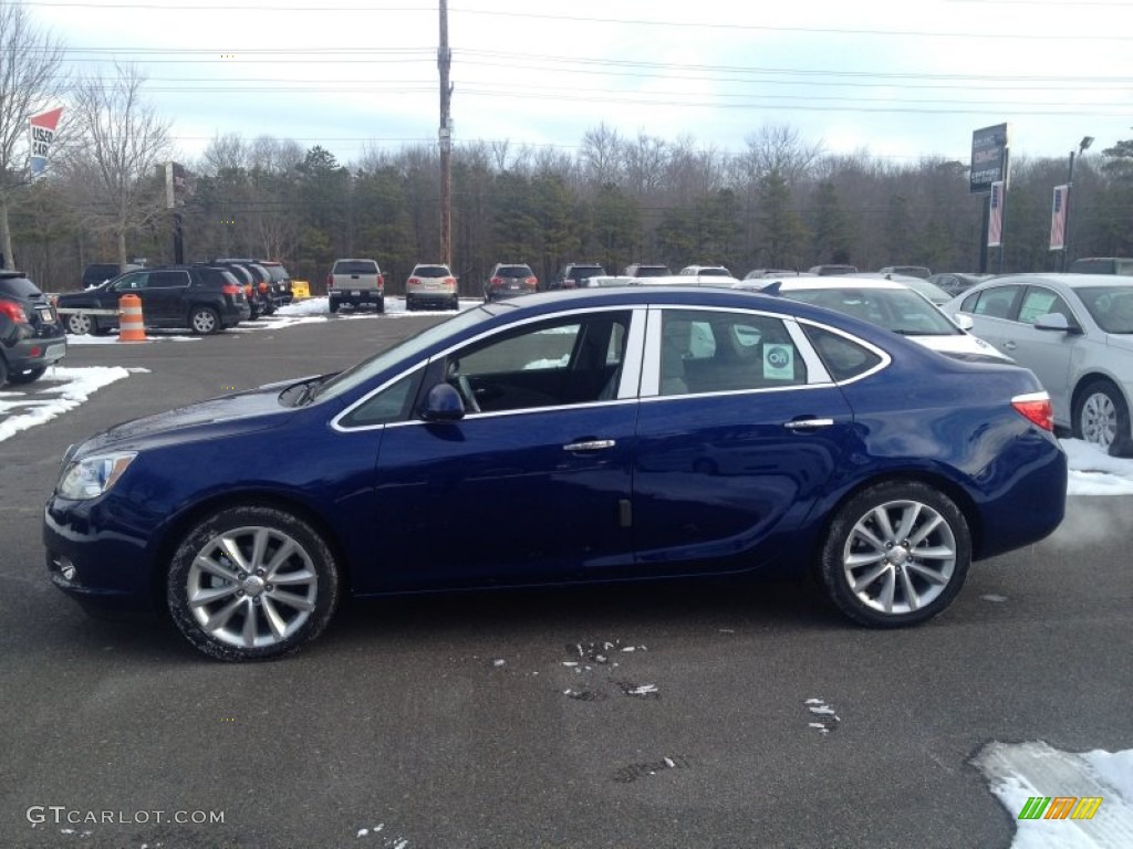 Luxo Blue Metallic 2014 Buick Verano Convenience Exterior Photo #90231371