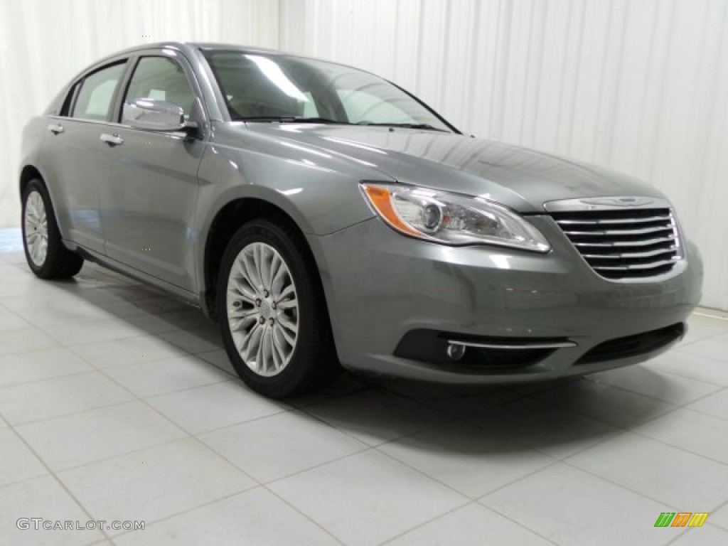 2012 200 Limited Sedan - Tungsten Metallic / Black/Light Frost photo #1