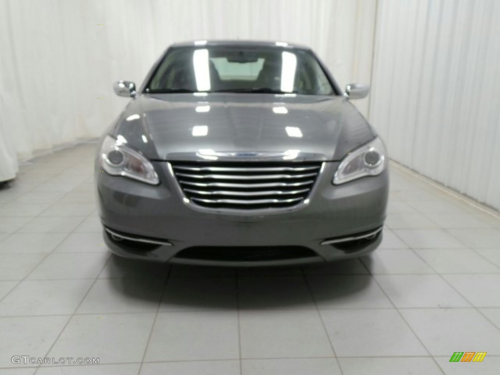 2012 200 Limited Sedan - Tungsten Metallic / Black/Light Frost photo #2