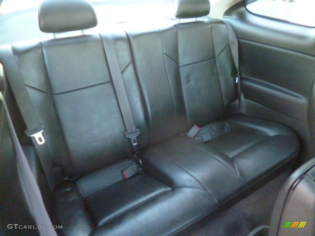 2008 Pontiac G5 GT Rear Seat Photos