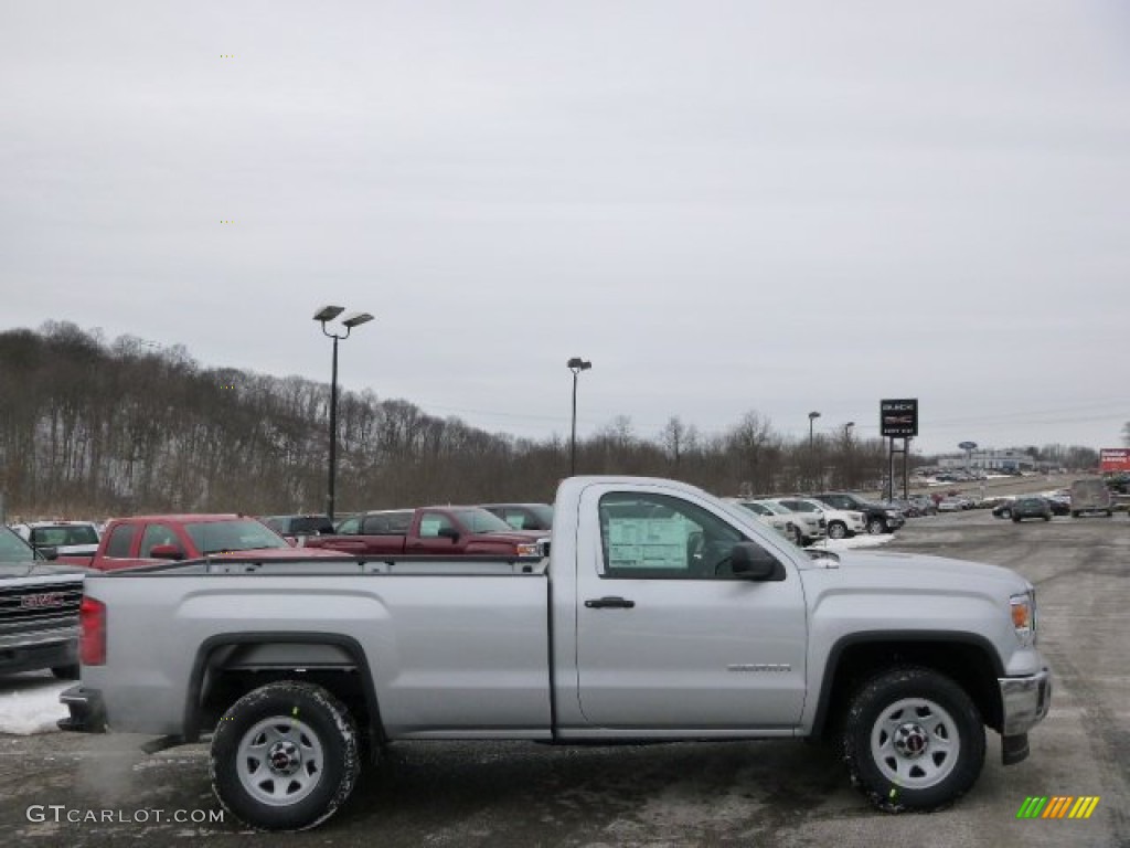 Quicksilver Metallic 2014 GMC Sierra 1500 Regular Cab Exterior Photo #90232160