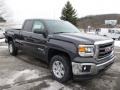 2014 Iridium Metallic GMC Sierra 1500 SLE Double Cab 4x4  photo #3