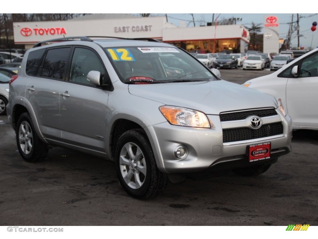 2012 RAV4 Limited 4WD - Classic Silver Metallic / Ash photo #1