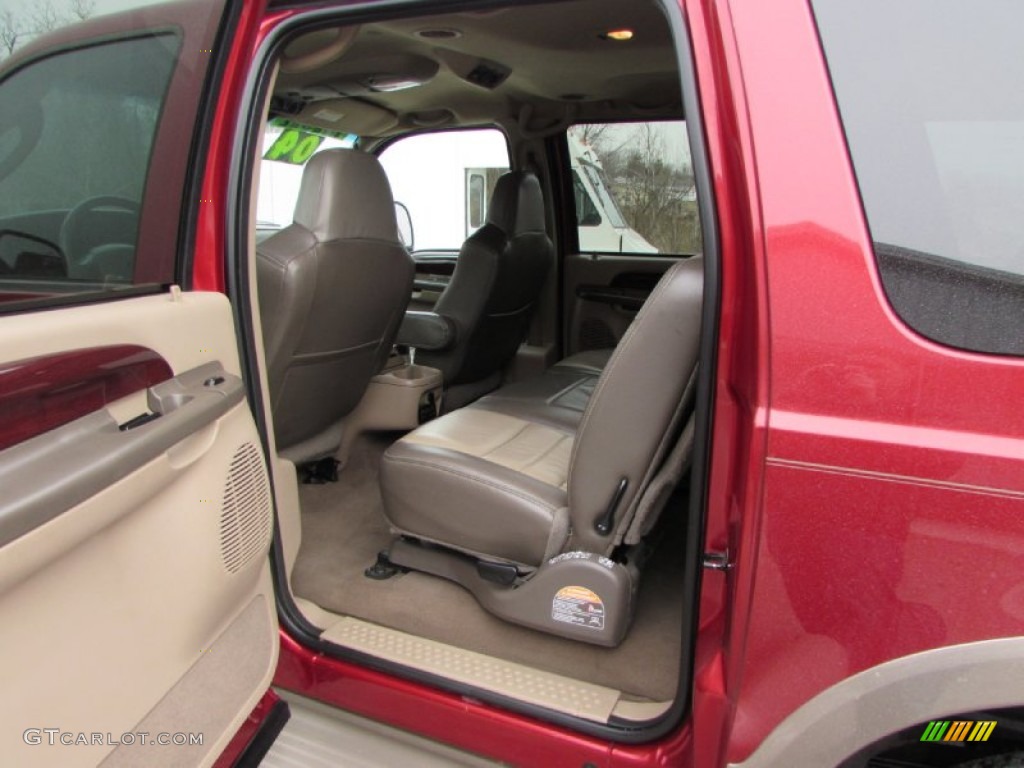 2004 Excursion Eddie Bauer 4x4 - Toreador Red Metallic / Medium Parchment photo #30