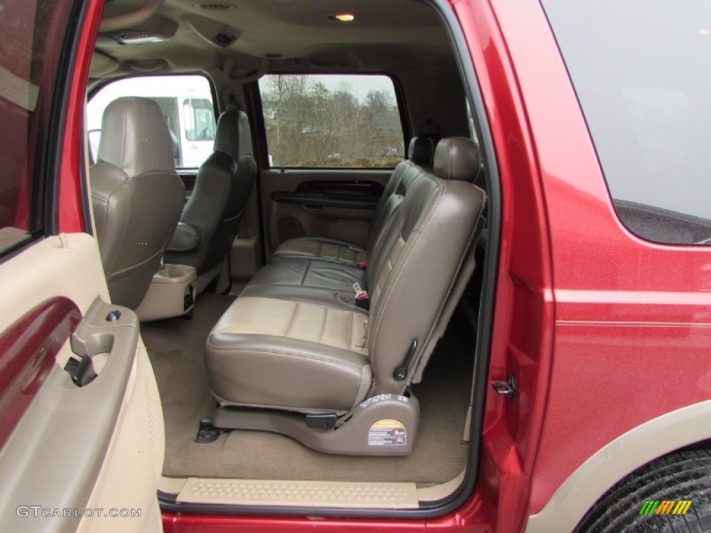 2004 Excursion Eddie Bauer 4x4 - Toreador Red Metallic / Medium Parchment photo #31