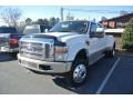 Oxford White - F450 Super Duty King Ranch Crew Cab 4x4 Dually Photo No. 1