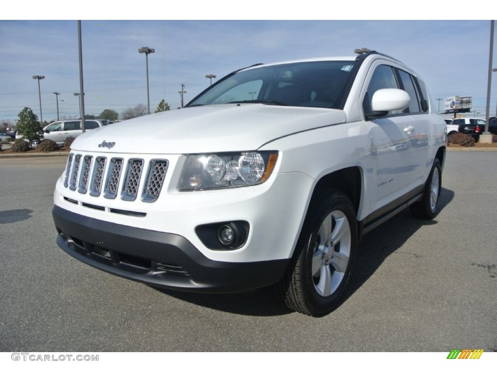 Bright White Jeep Compass