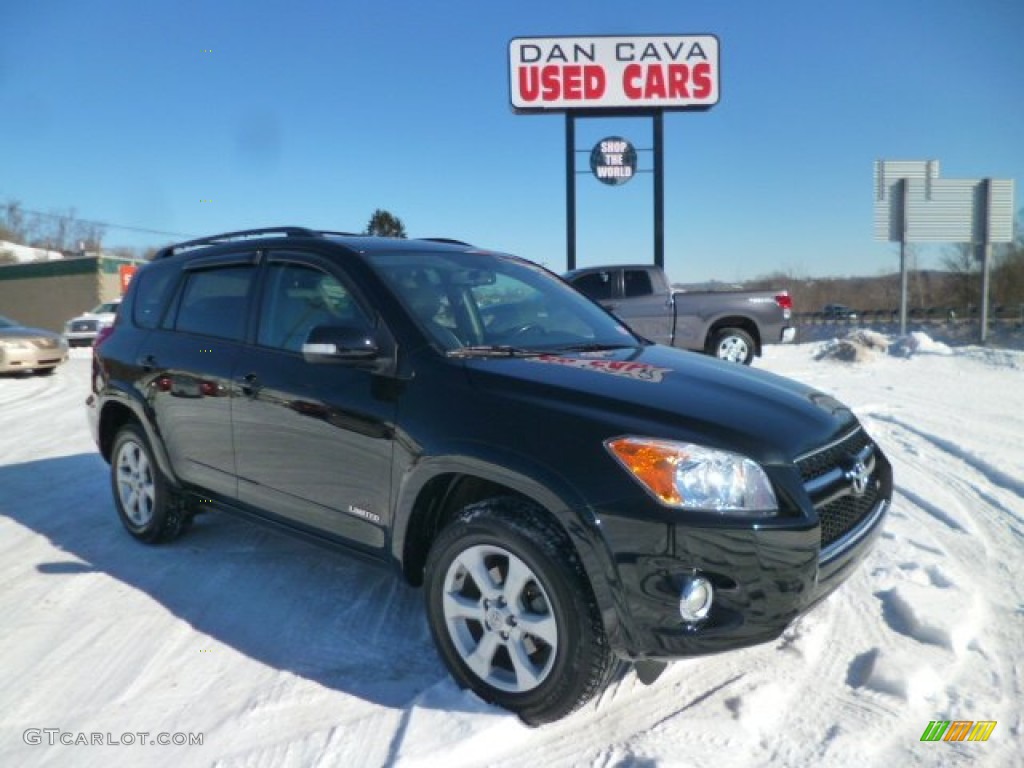 2011 RAV4 V6 Limited 4WD - Black / Ash photo #1