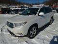 Blizzard White Pearl 2012 Toyota Highlander Limited 4WD Exterior