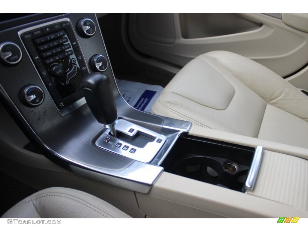 2012 S60 T5 - Black Sapphire Metallic / Soft Beige photo #12