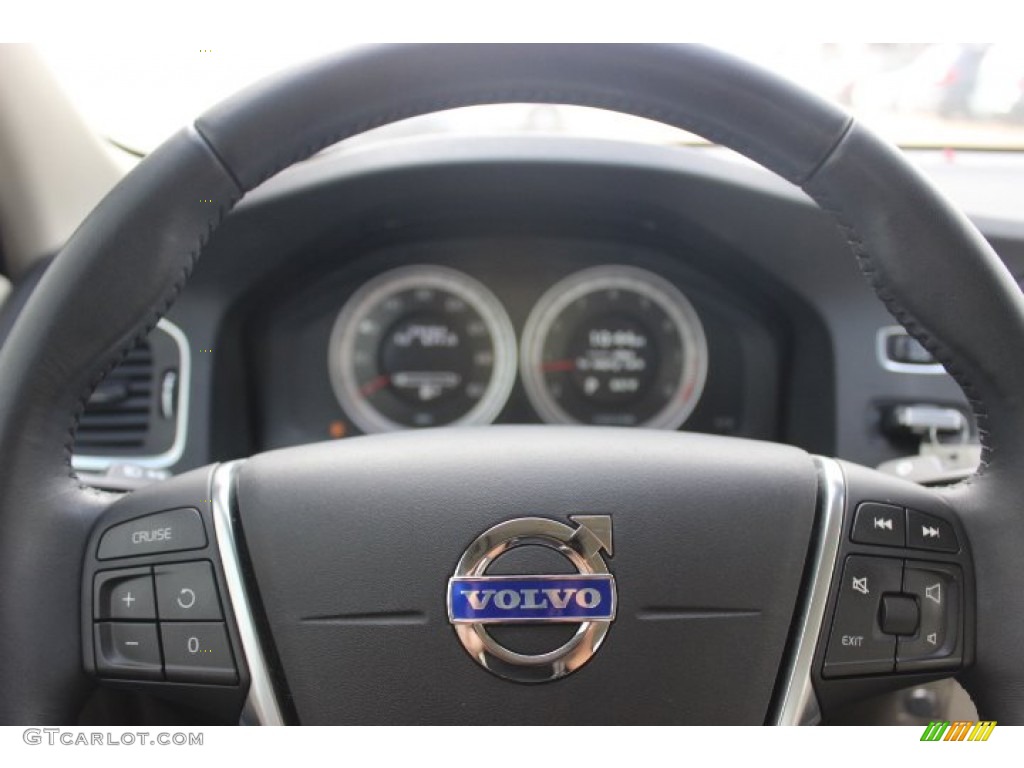 2012 S60 T5 - Black Sapphire Metallic / Soft Beige photo #18