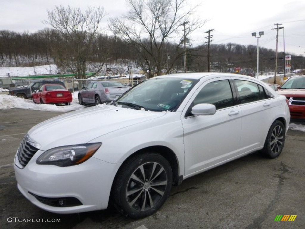 Bright White Chrysler 200