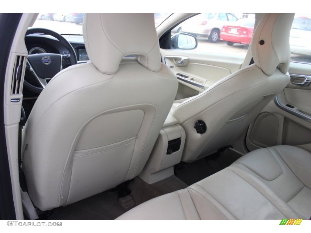 2012 S60 T5 - Black Sapphire Metallic / Soft Beige photo #22