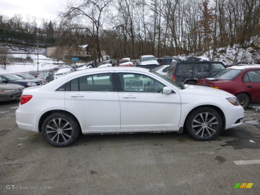 2014 200 Touring Sedan - Bright White / Black photo #6