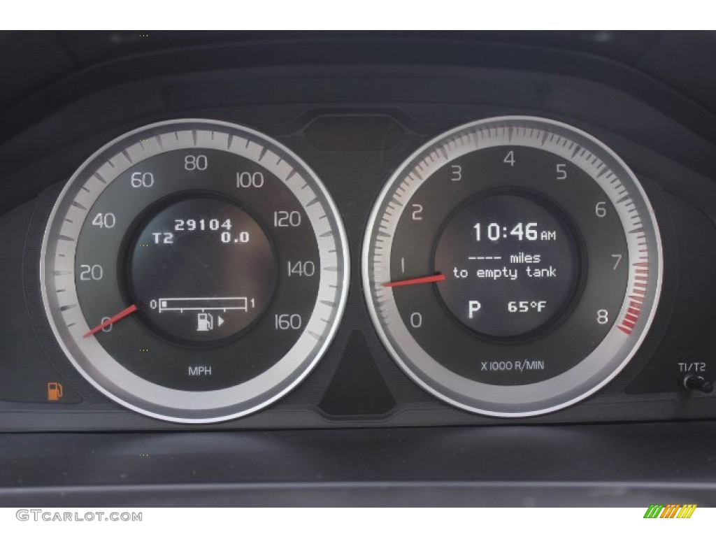 2012 S60 T5 - Black Sapphire Metallic / Soft Beige photo #32