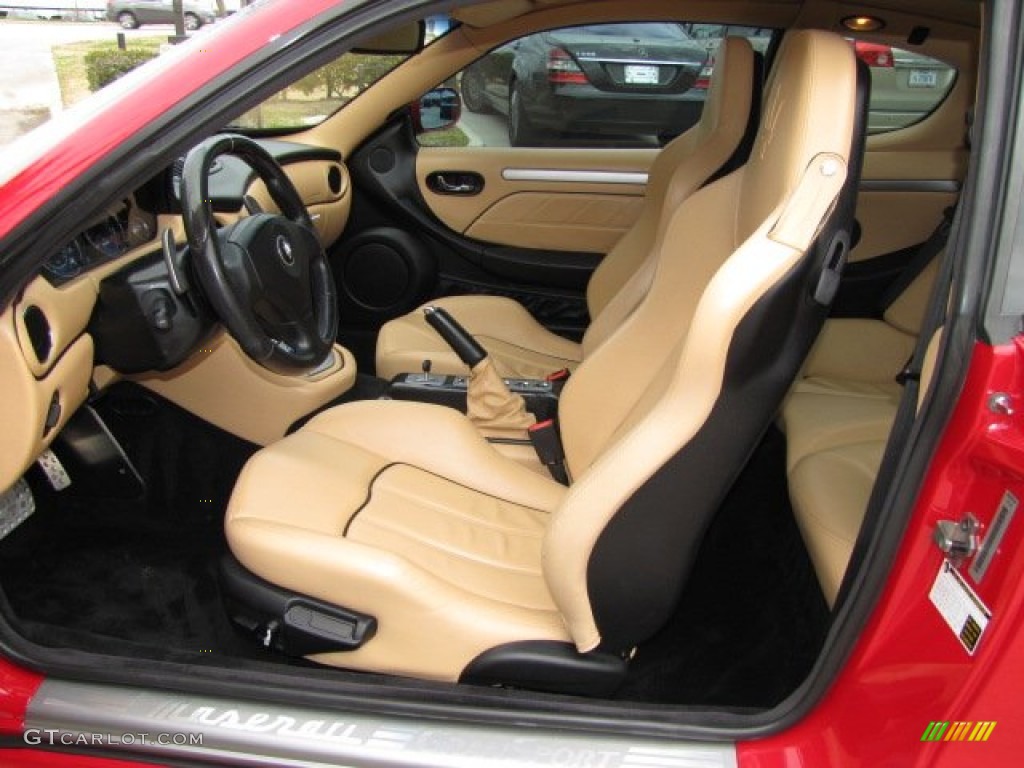 Beige Interior 2006 Maserati GranSport Coupe Photo #90237878