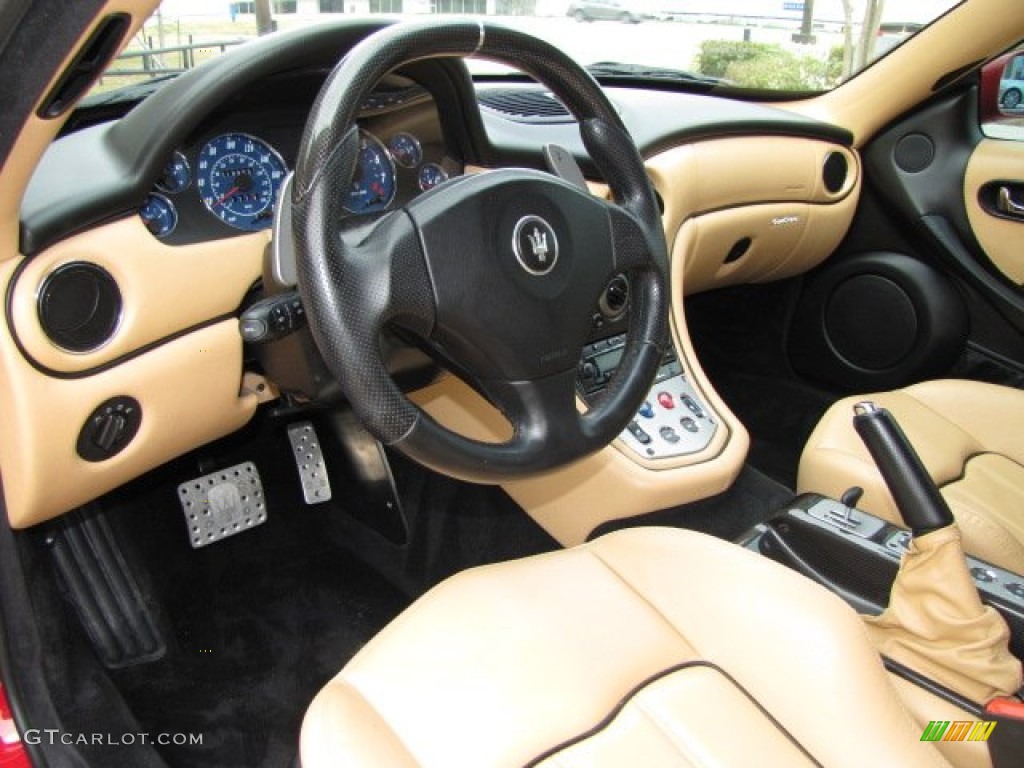 Beige Interior 2006 Maserati GranSport Coupe Photo #90237962