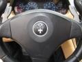 2006 Maserati GranSport Beige Interior Steering Wheel Photo