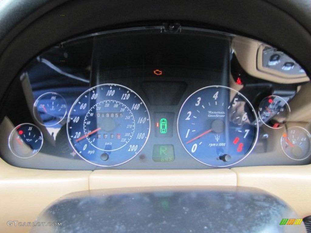 2006 Maserati GranSport Coupe Gauges Photo #90238003