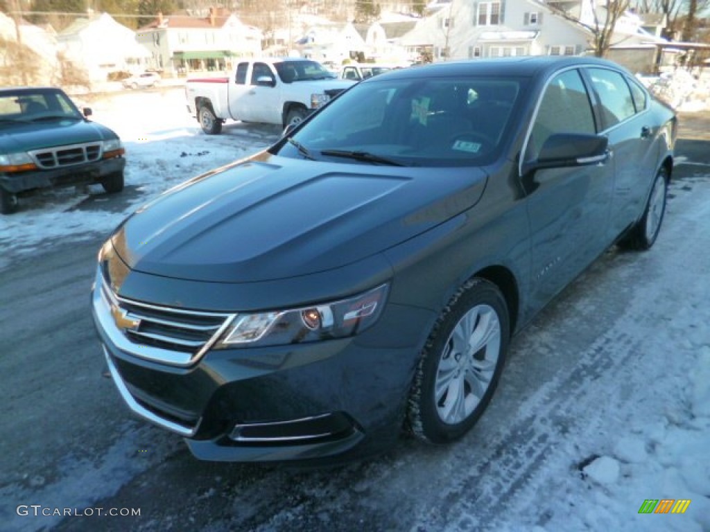 2014 Impala LT - Ashen Gray Metallic / Jet Black/Dark Titanium photo #3