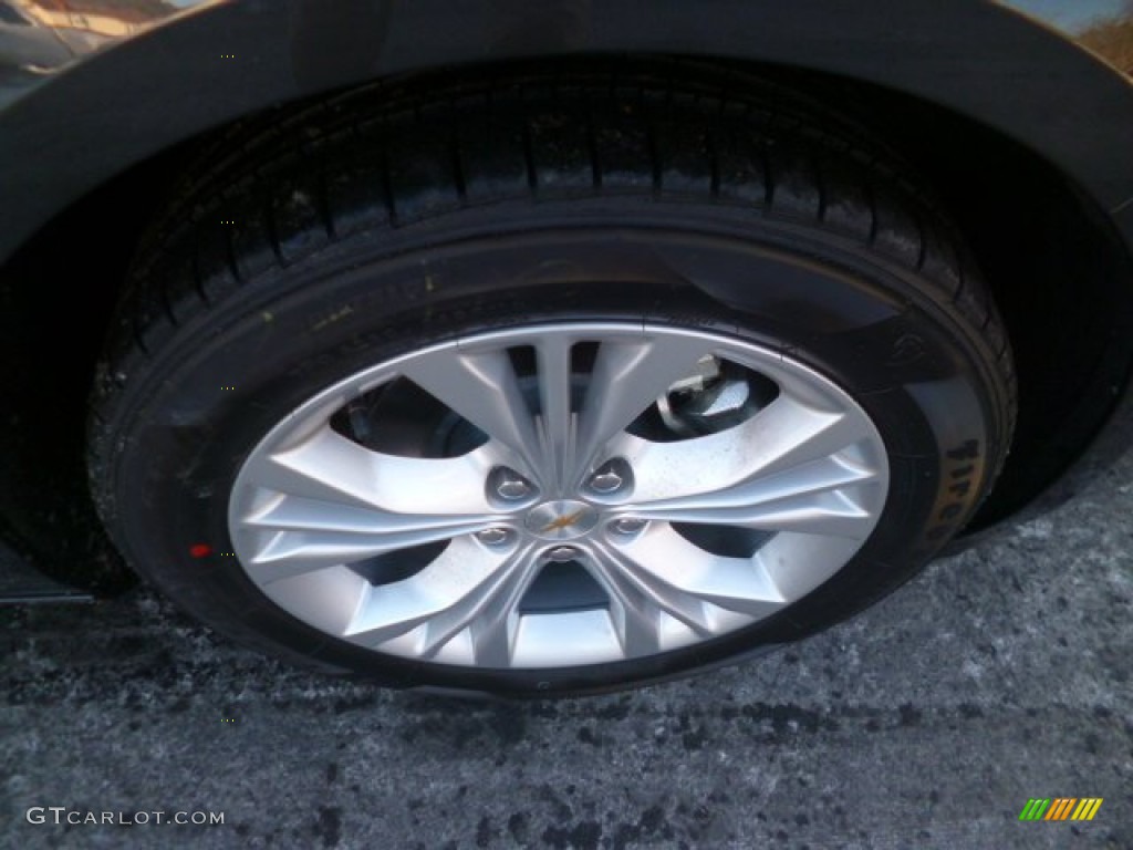 2014 Impala LT - Ashen Gray Metallic / Jet Black/Dark Titanium photo #8
