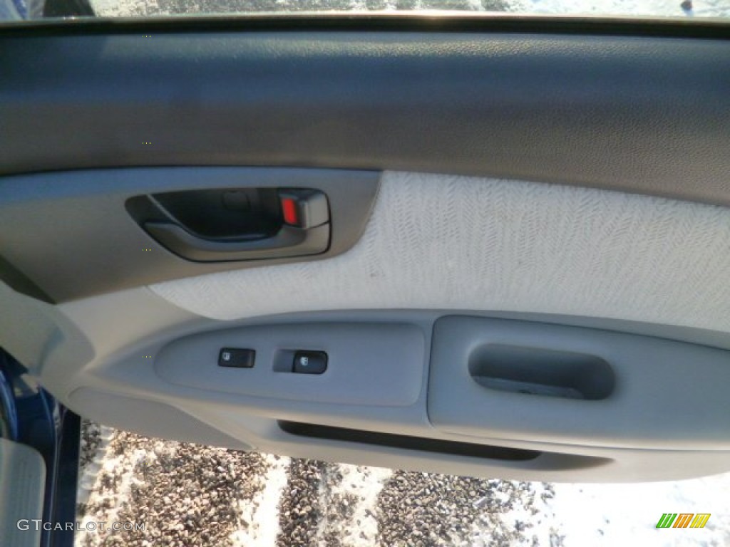 2008 Optima LX - Deep Ocean Blue / Gray photo #14