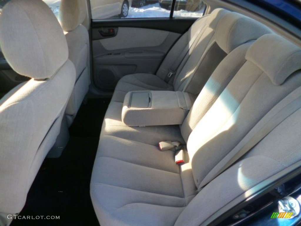 2008 Optima LX - Deep Ocean Blue / Gray photo #15