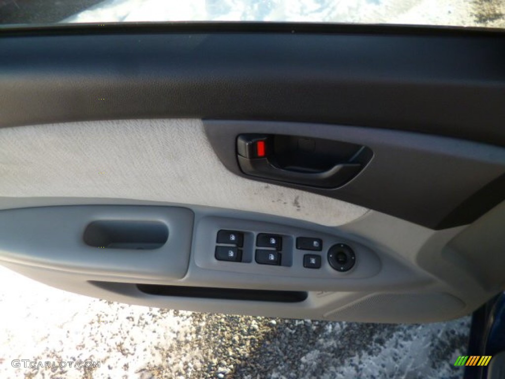 2008 Optima LX - Deep Ocean Blue / Gray photo #17